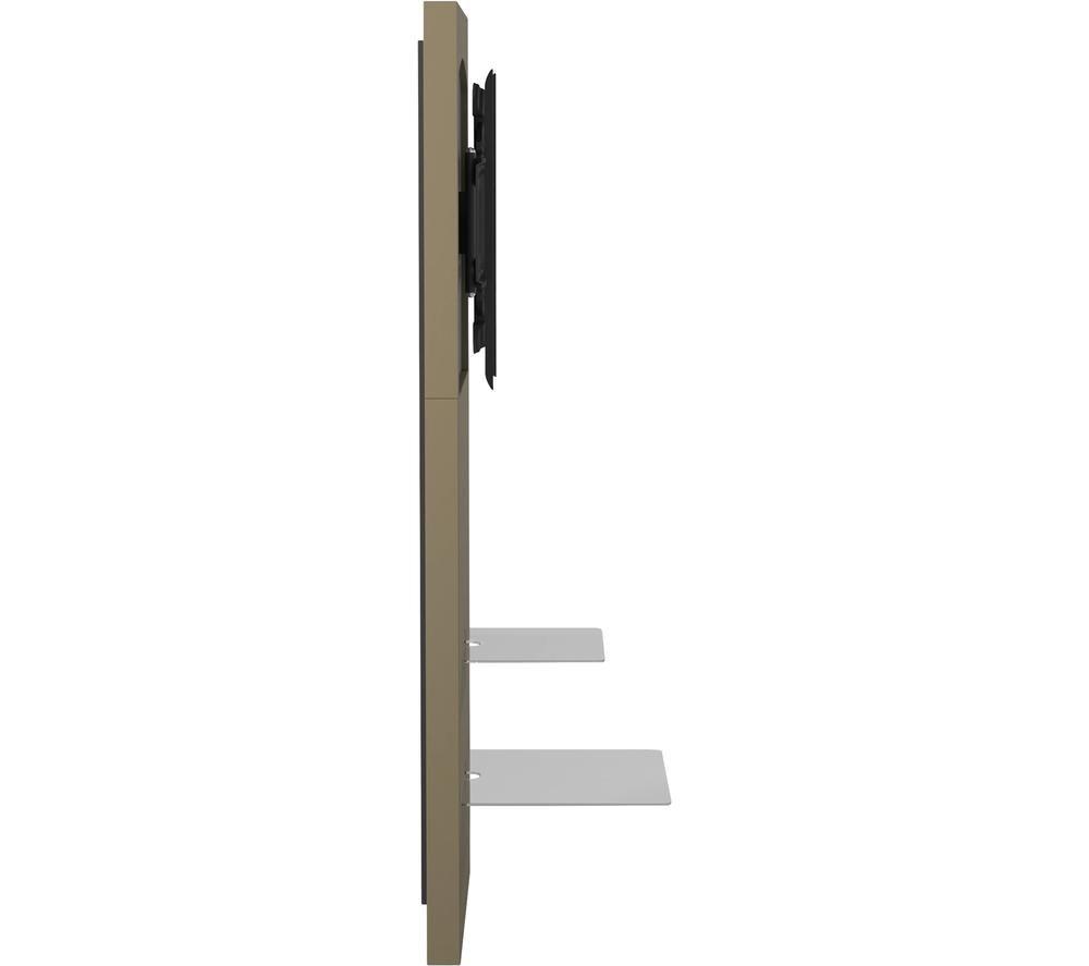ALPHASON Mercury 600 mm TV Stand with Bracket for up to 80" TVs - Raw MDF image number 4 of 6
