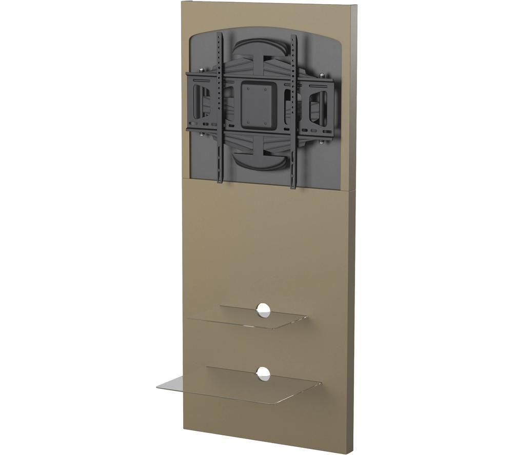 ALPHASON Mercury 600 mm TV Stand with Bracket for up to 80" TVs - Raw MDF image number 5 of 6