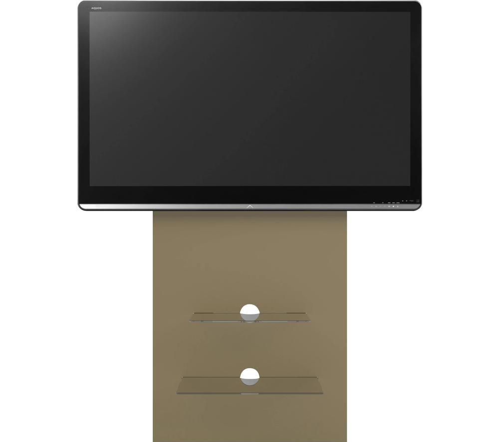 ALPHASON Mercury 600 mm TV Stand with Bracket for up to 80" TVs - Raw MDF image number 6 of 6