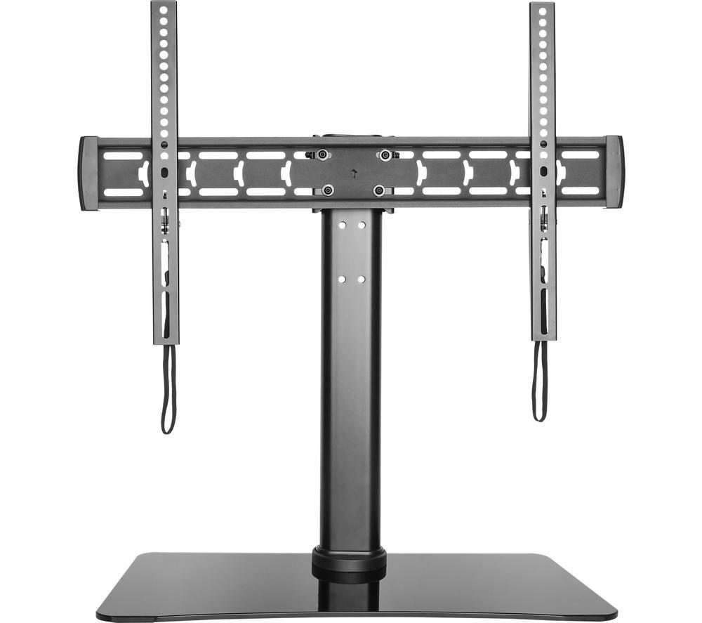 ALPHASON ADTTS0321 700 mm TV Stand with Bracket - Black, Black