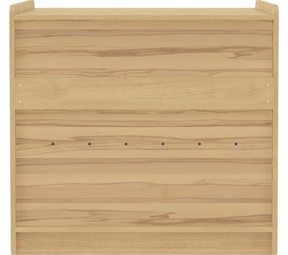 ALPHASON Oslo Plus ATTS1102 Turntable Stand - Light Oak & White image number 4 of 4
