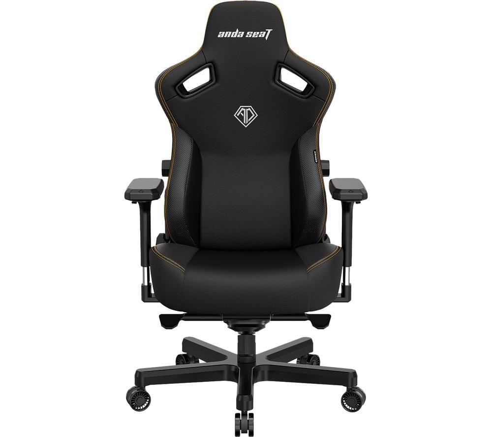 ANDASEAT Kaiser 3 Series Premium Gaming Chair - Elegant Black, Black