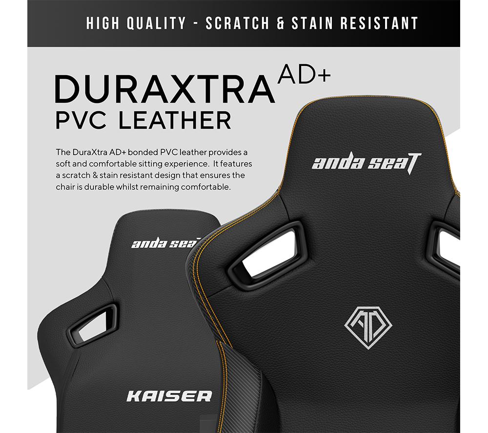 ANDASEAT Kaiser 3 Series Premium Gaming Chair - Elegant Black image number 5 of 9