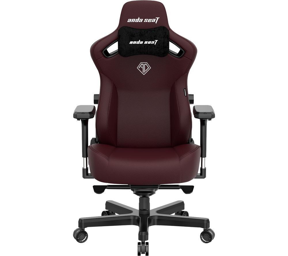 ANDASEAT Kaiser 3 Series Premium Gaming Chair - Classic Maroon, Brown
