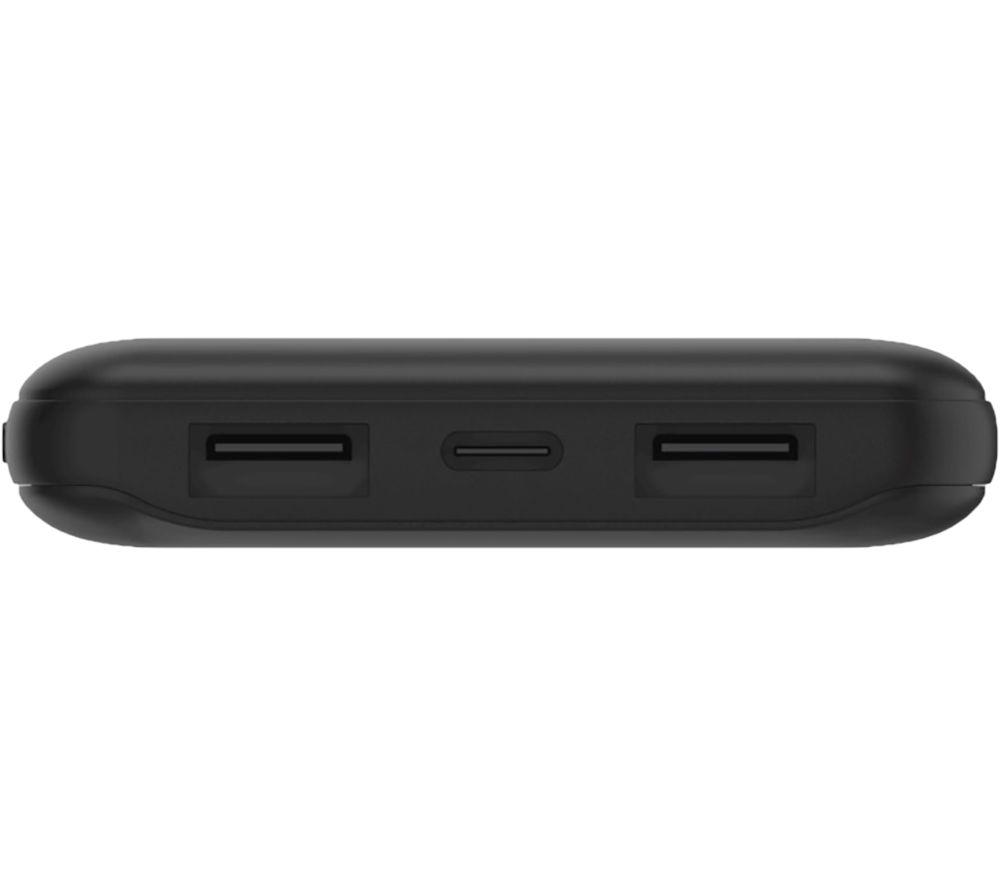 BELKIN 10000 mAh Portable Power Bank with 15 W USB-C Boost Charge - Black image number 2 of 5