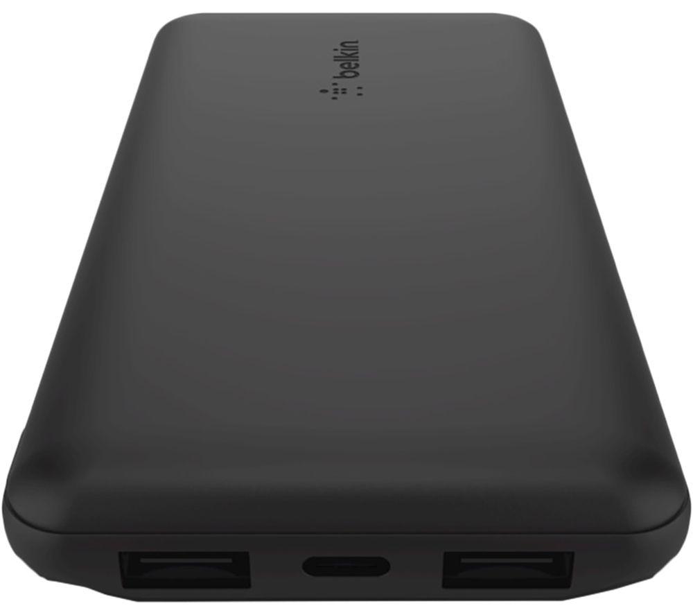 BELKIN 10000 mAh Portable Power Bank with 15 W USB-C Boost Charge - Black image number 5 of 5