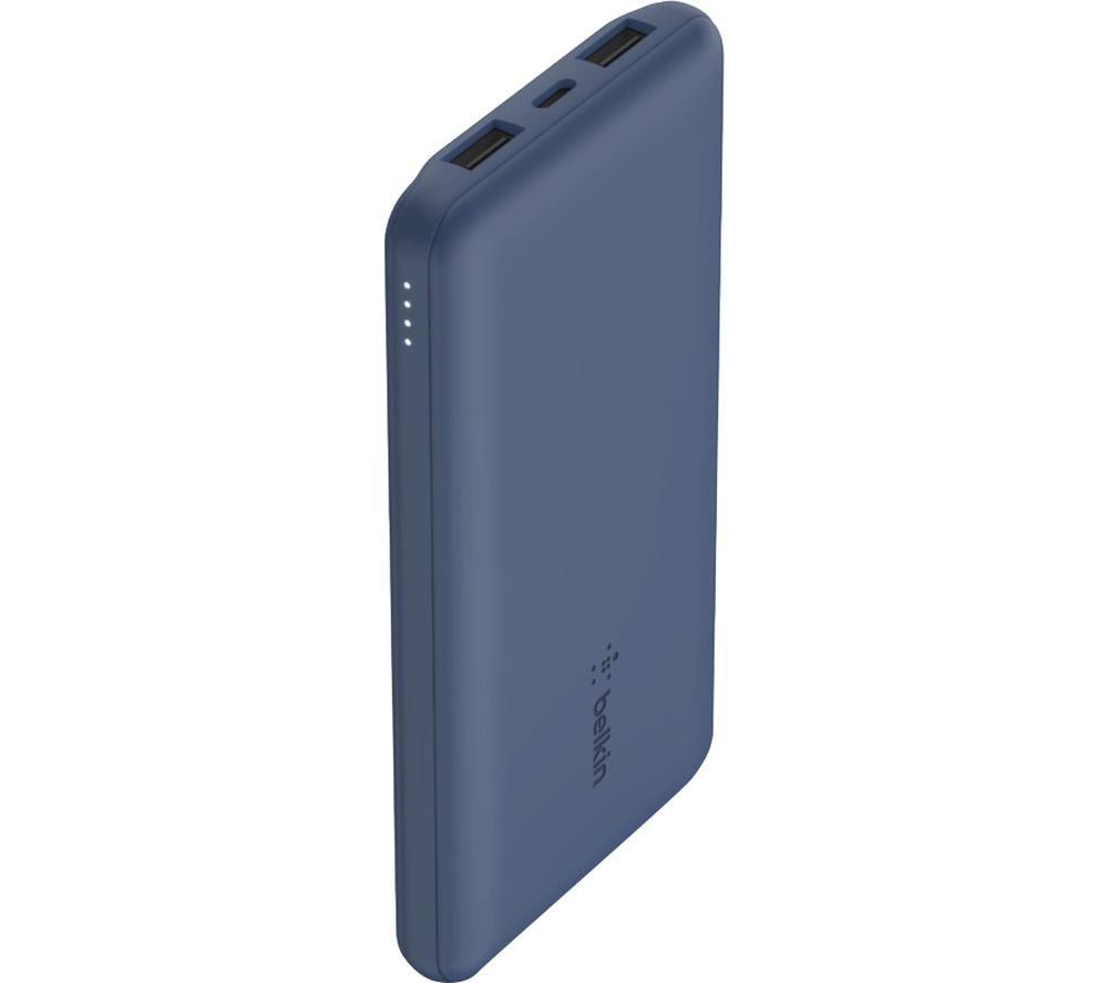 Buy BELKIN 10000 mAh Portable Power Bank with 15 W USB-C Boost Charge -  Blue