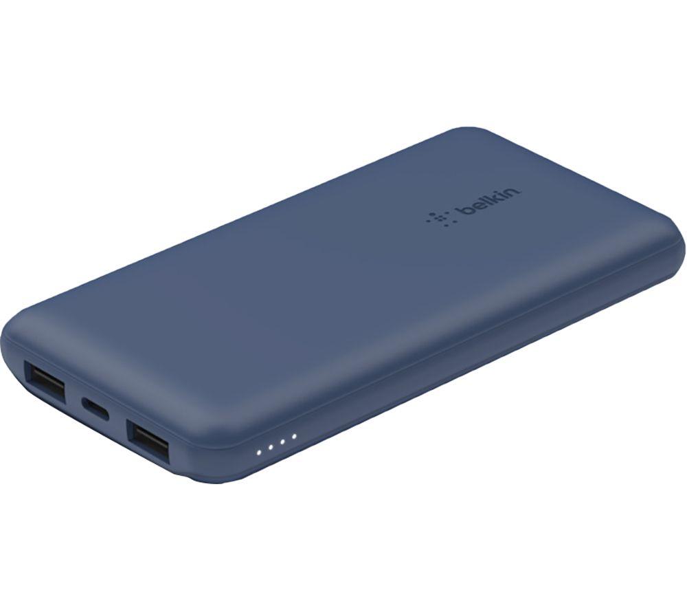 BELKIN 10000 mAh Portable Power Bank with 15 W USB-C Boost Charge - Blue image number 3 of 5
