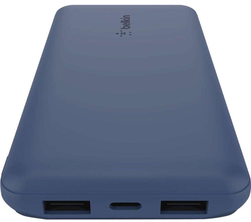 BELKIN 10000 mAh Portable Power Bank with 15 W USB-C Boost Charge - Blue image number 4 of 5