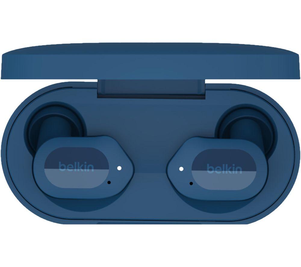 BELKIN SoundForm Play Wireless Bluetooth Earbuds - Blue image number 4 of 7