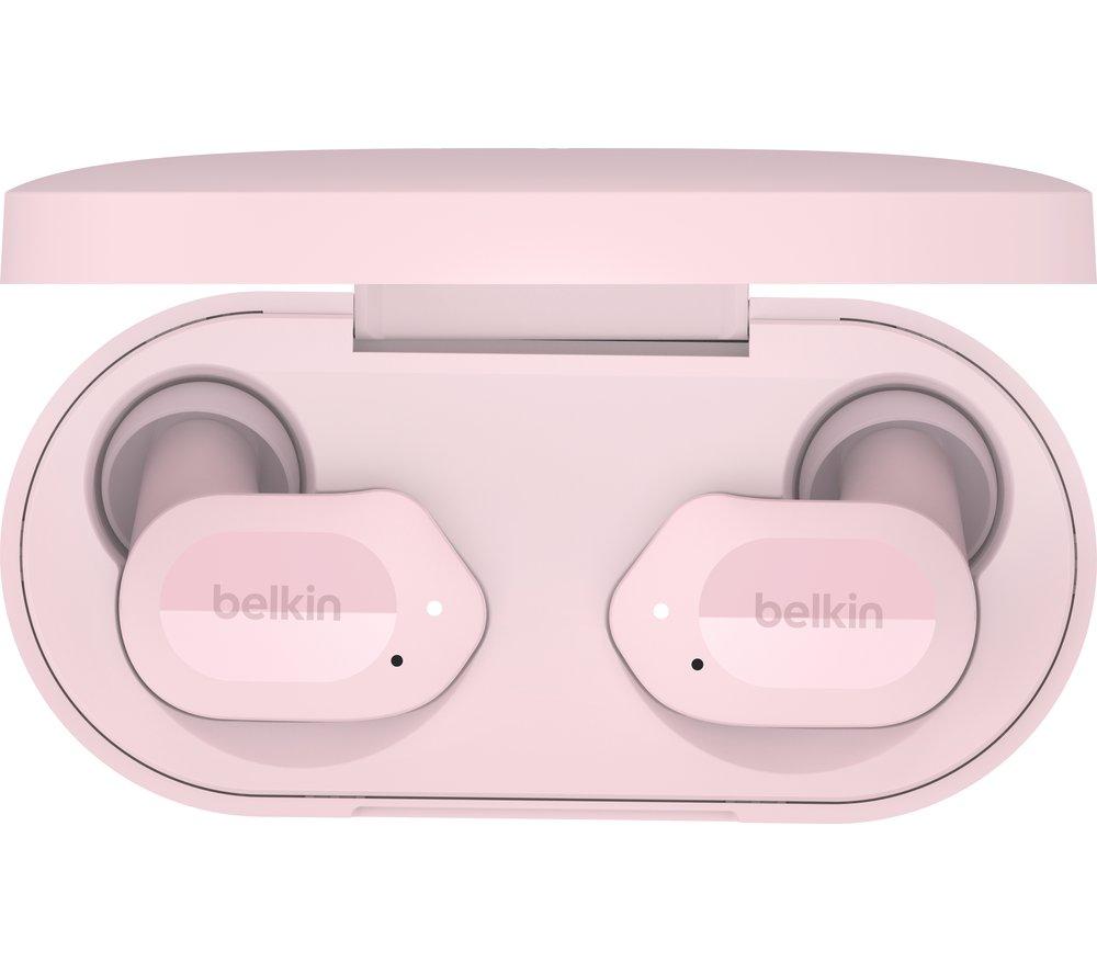 BELKIN SoundForm Play Wireless Bluetooth Earbuds - Pink image number 3 of 10