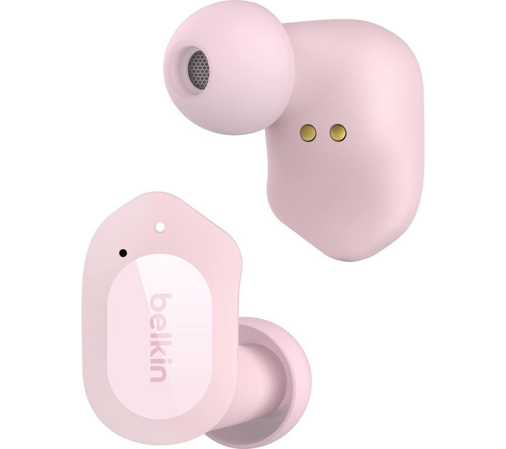 BELKIN SoundForm Play Wireless Bluetooth Earbuds - Pink image number 4 of 10