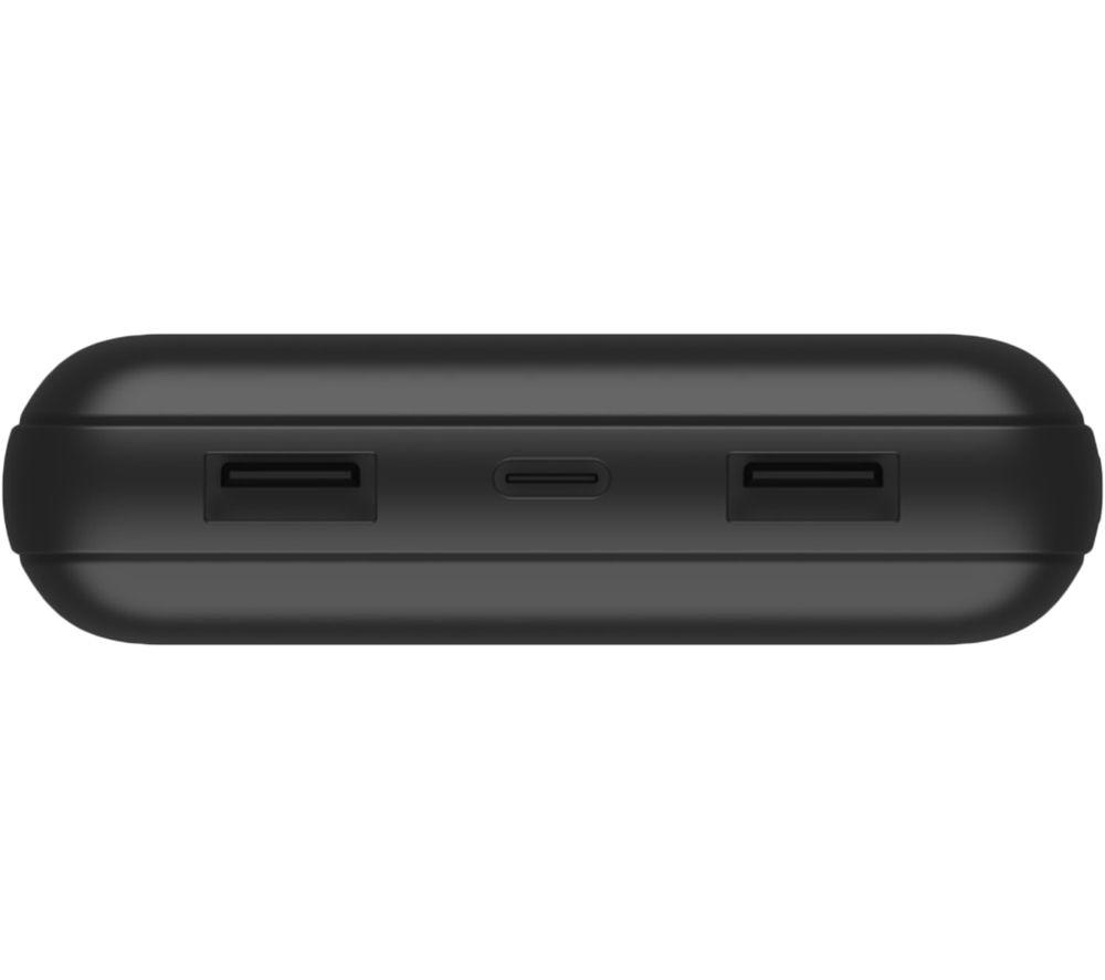 BELKIN 20000 mAh Portable Power Bank with 15 W USB-C Boost Charge - Black image number 2 of 4