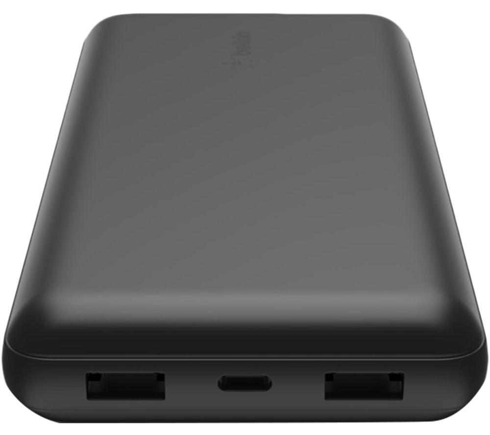 BELKIN 20000 mAh Portable Power Bank with 15 W USB-C Boost Charge - Black image number 4 of 4
