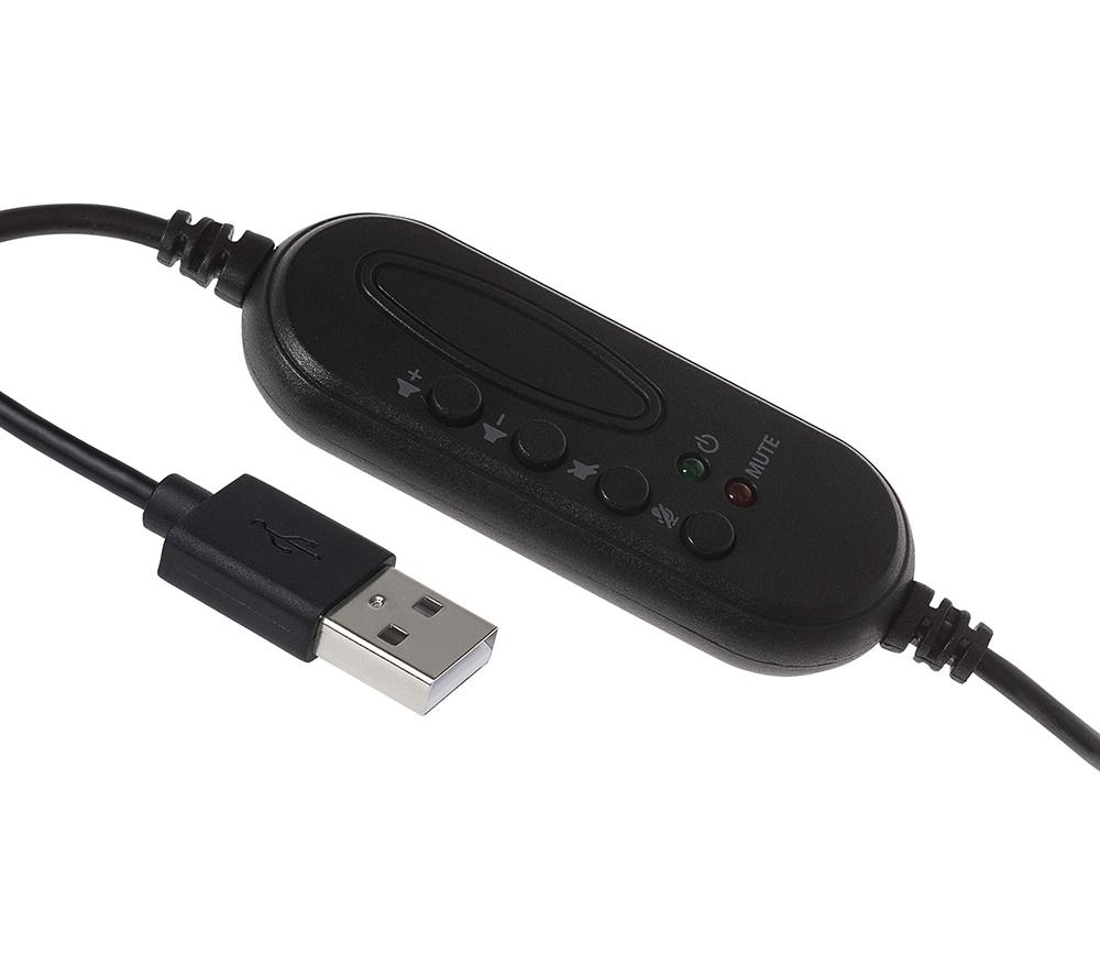 PROSOUND PROS-USBCSMHS Headset - Black image number 8 of 8
