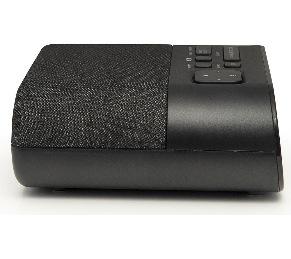 GROOV-E Roma GV-CR03 DAB/FM Clock Radio - Black image number 5 of 5