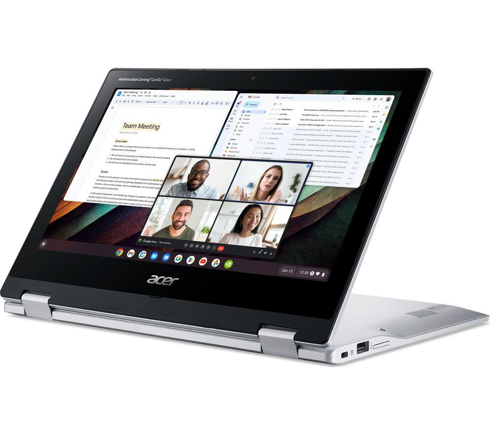 ACER Spin 311 11.6” 2 in 1 Chromebook - MediaTek MT8183C, 64 GB eMMC, Silver - image 2