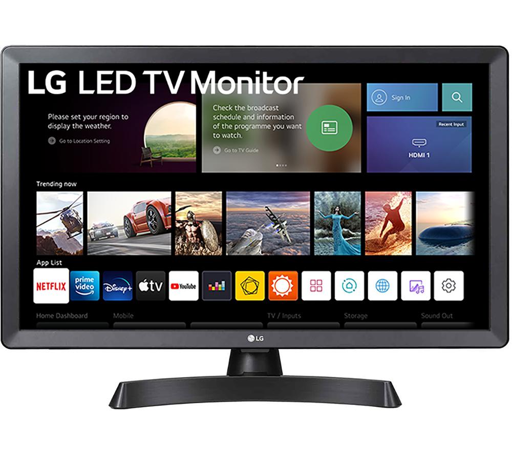 TV LED 24 - LG 24TQ510S-WZ, HD-ready, 24TQ510S-WZ, DVB-T2 (H.265), Blanco