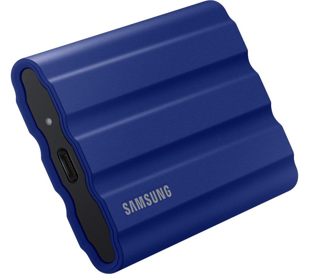 SAMSUNG T7 Shield Portable External SSD - 1 TB, Blue, Blue