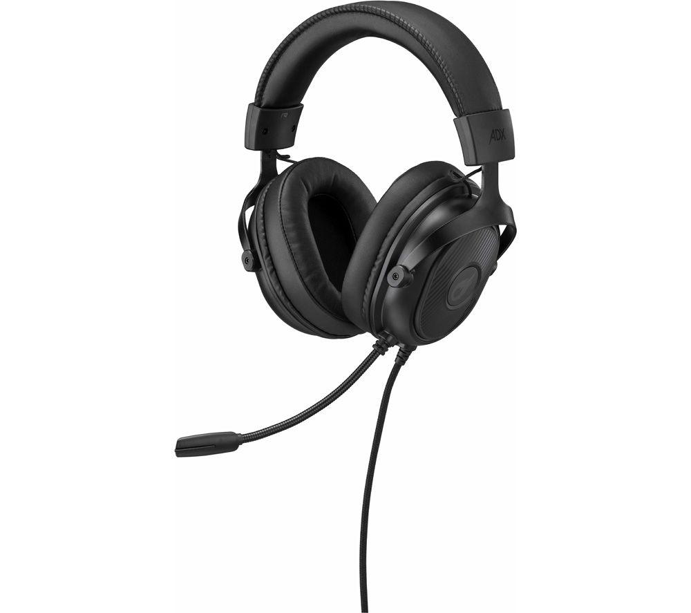ADX ADXHS0623 Gaming Headset - Black, Black