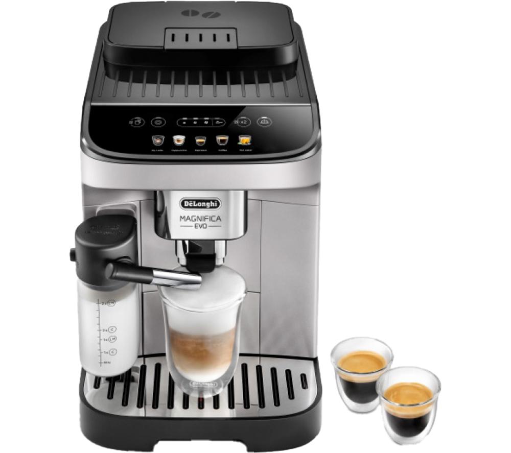 DELONGHI Magnifica Evo ECAM290.61.SB Bean to Cup Coffee Machine - Silver, Silver/Grey