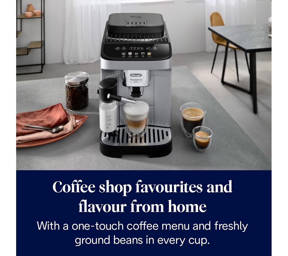 Buy DELONGHI Magnifica Evo ECAM290.61.SB Bean to Cup Coffee Machine Silver Currys