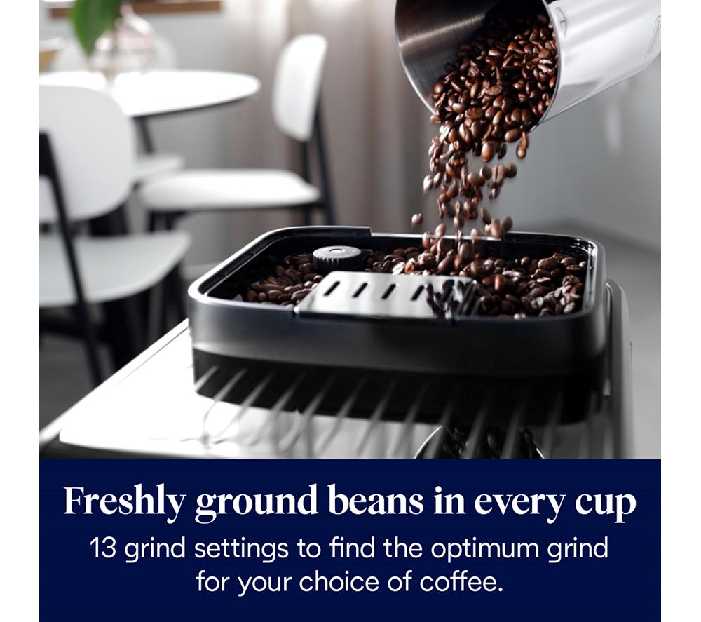 DELONGHI Magnifica Evo ECAM290.61.SB Bean to Cup Coffee Machine - Silver image number 6 of 12