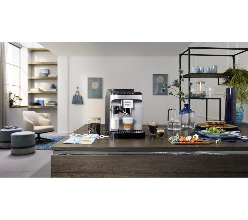 DELONGHI Magnifica Evo ECAM290.61.SB Bean to Cup Coffee Machine - Silver image number 10 of 12