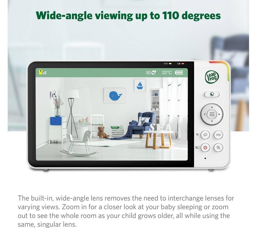 LEAPFROG LF915HD 5" HD Ready Pan & Tilt Video Baby Monitor - White image number 4 of 18