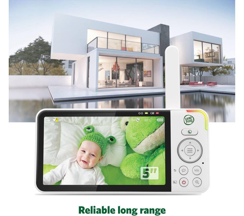LEAPFROG LF915HD 5" HD Ready Pan & Tilt Video Baby Monitor - White image number 5 of 18