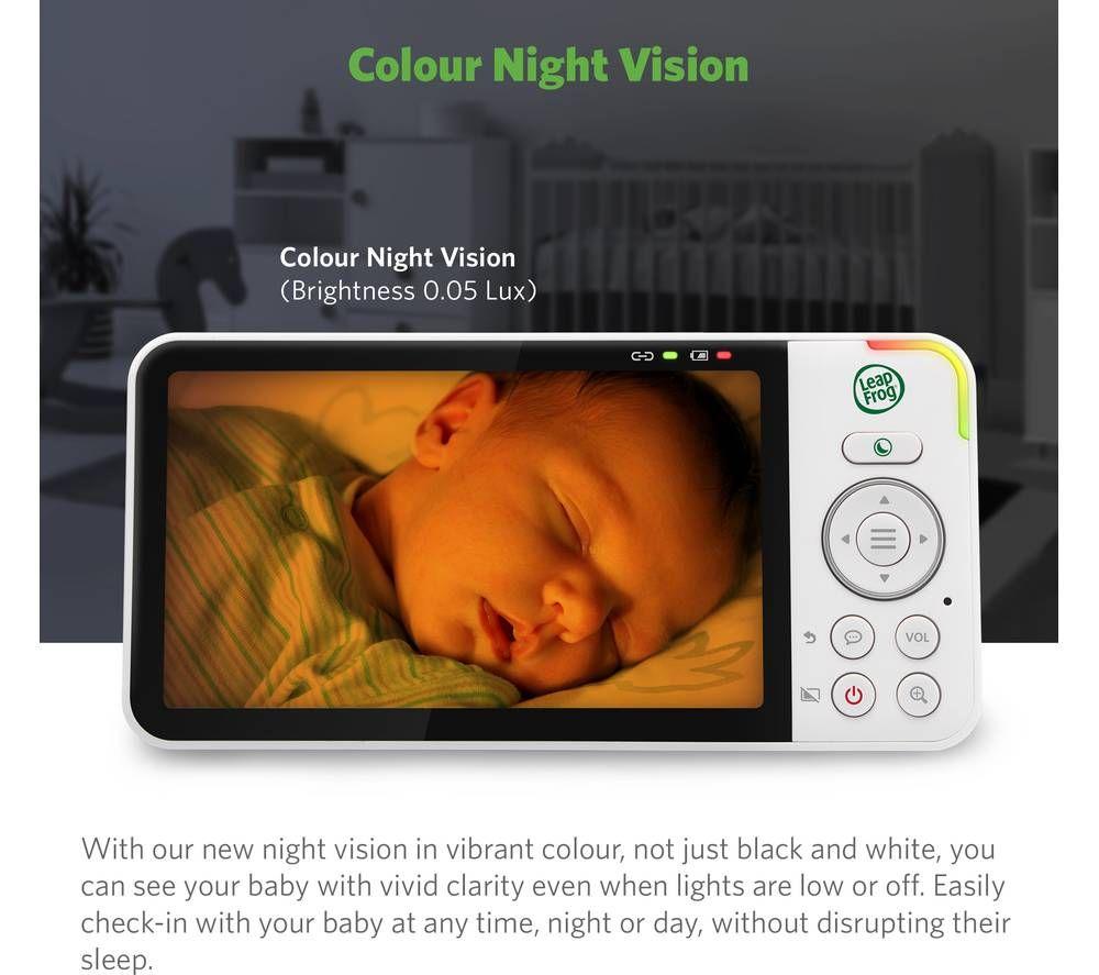 LEAPFROG LF915HD 5" HD Ready Pan & Tilt Video Baby Monitor - White image number 8 of 18