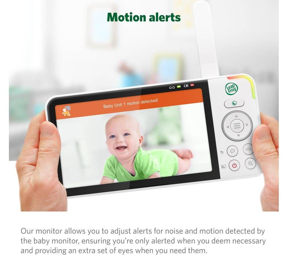 LEAPFROG LF915HD 5" HD Ready Pan & Tilt Video Baby Monitor - White image number 9 of 18