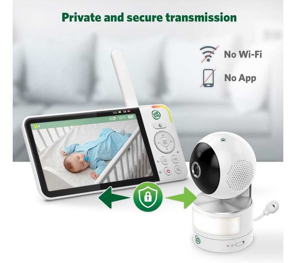 LEAPFROG LF915HD 5" HD Ready Pan & Tilt Video Baby Monitor - White image number 13 of 18