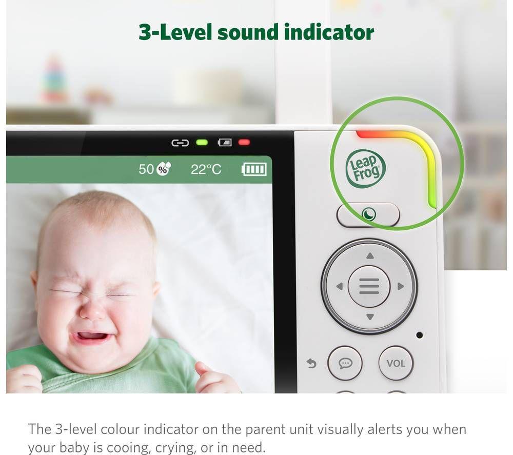 LEAPFROG LF915HD 5" HD Ready Pan & Tilt Video Baby Monitor - White image number 16 of 18