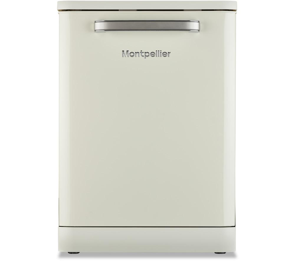 Buy MONTPELLIER MAB1353C Fullsize Dishwasher Cream Currys