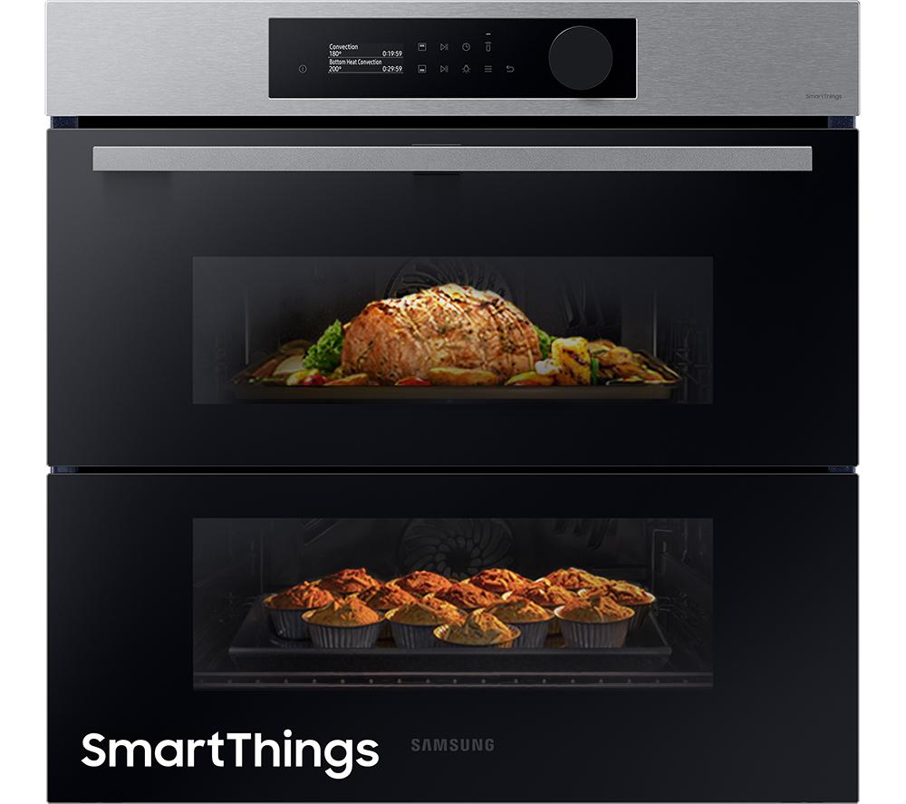 SAMSUNG Series 5 Dual Cook Flex NV7B5740TAS/U4 Electric Smart Oven - Stainless Steel, Stainless Stee