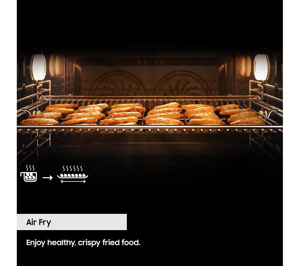 SAMSUNG Series 5 Dual Cook Flex NV7B5740TAS/U4 Electric Smart Oven - Stainless Steel image number 8 of 11