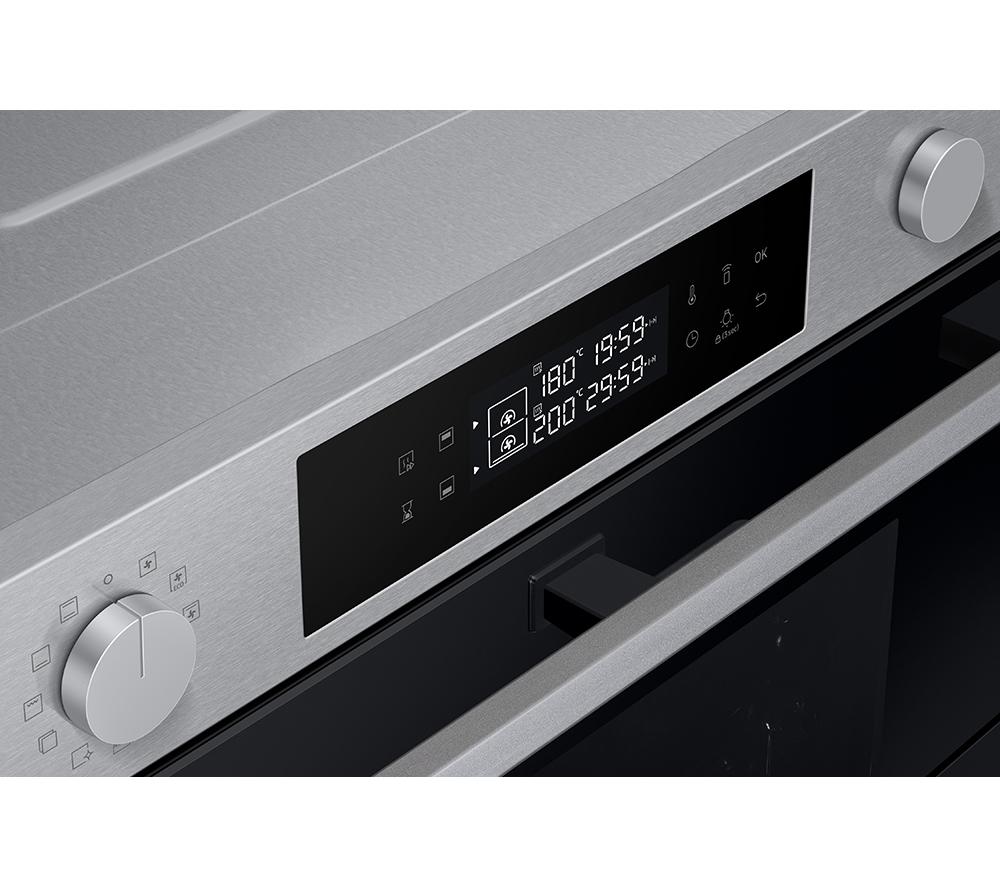 SAMSUNG Series 4 Dual Cook Flex NV7B45205AS/U4 Electric Smart Oven - Stainless Steel image number 5 of 10