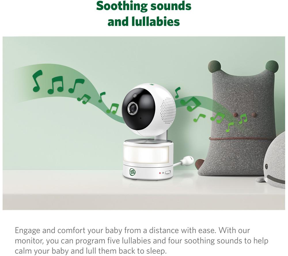LEAPFROG LF920HD 7" Video Baby Monitor - White image number 8 of 11