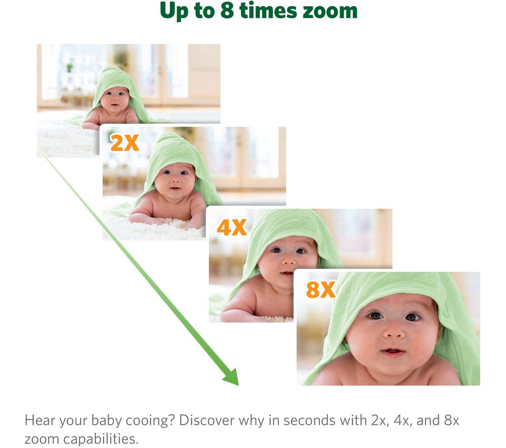 LEAPFROG LF920HD 7" Video Baby Monitor - White image number 9 of 11