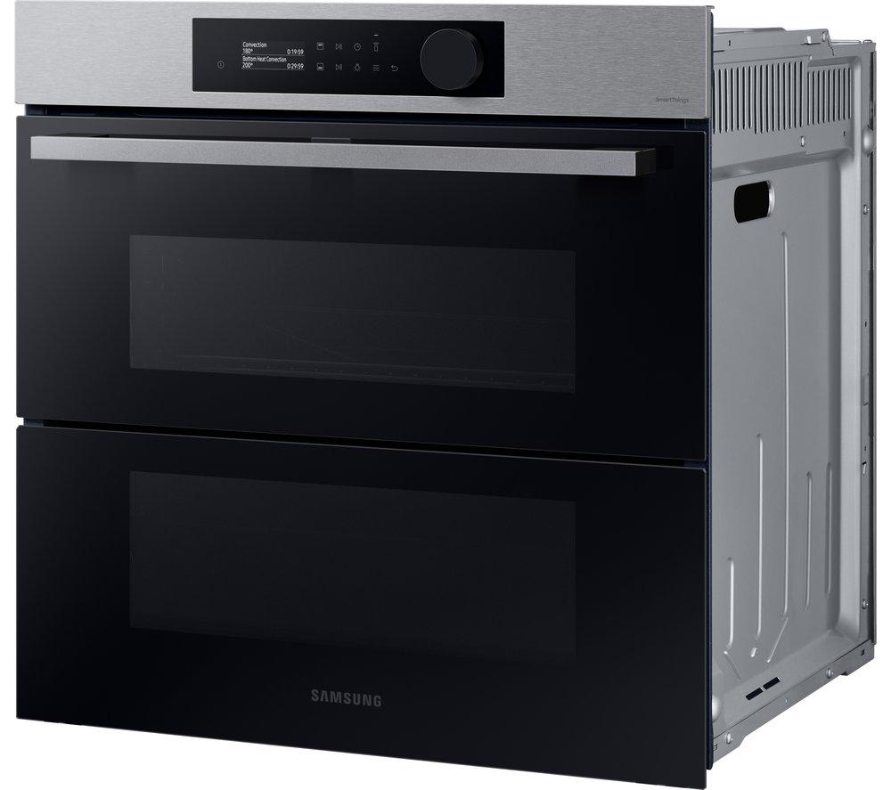 SAMSUNG Series 5 Dual Cook Flex NV7B5755SAS/U4 Electric Pyrolytic Smart Oven - Stainless Steel image number 3 of 12