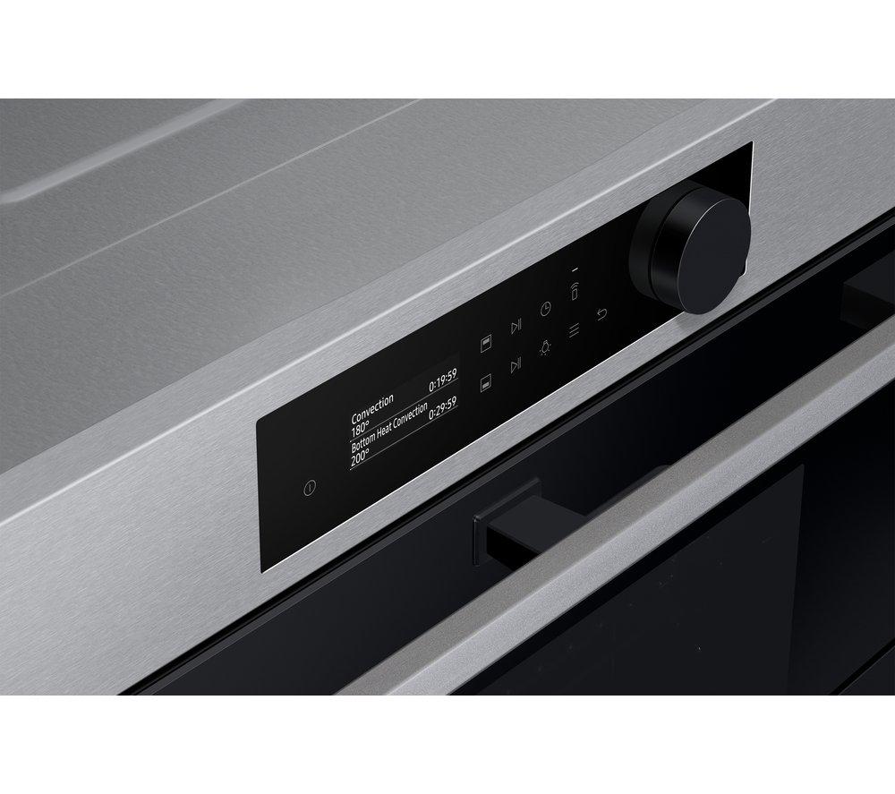 SAMSUNG Series 5 Dual Cook Flex NV7B5755SAS/U4 Electric Pyrolytic Smart Oven - Stainless Steel image number 5 of 12