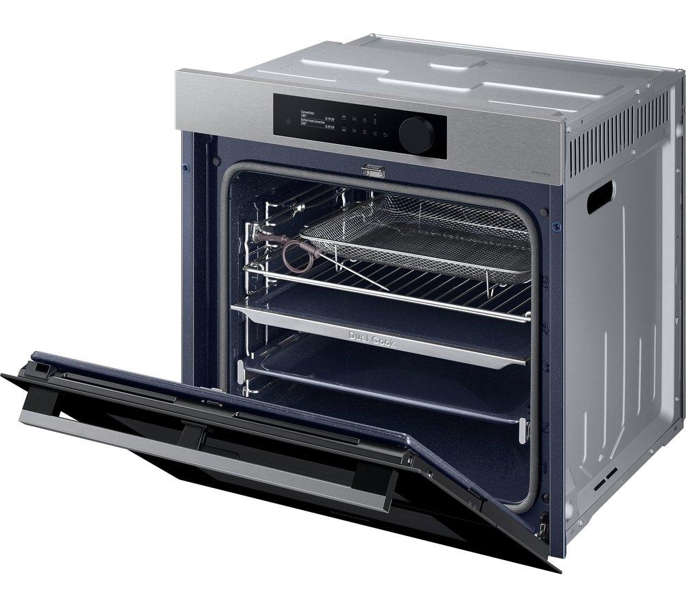 SAMSUNG Series 5 Dual Cook Flex NV7B5755SAS/U4 Electric Pyrolytic Smart Oven - Stainless Steel image number 12 of 12