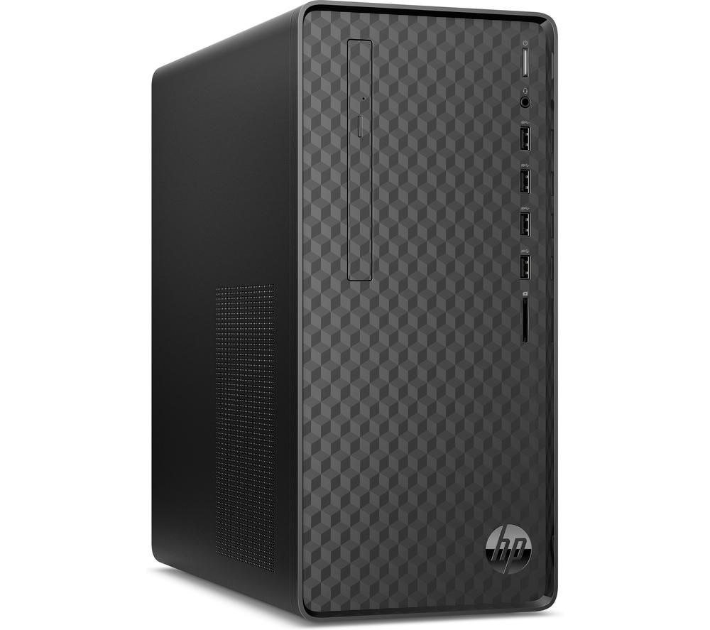 HP M01-F2003na Desktop PC - Intel Core i3, 256 GB SSD, Black, Black