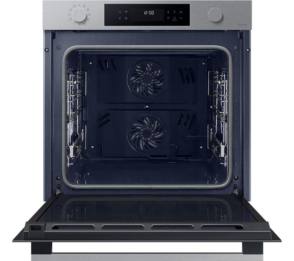 SAMSUNG Series 4 Dual Cook Flex NV7B4430ZAS/U4 Electric Pyrolytic Smart Oven - Stainless Steel image number 4 of 12