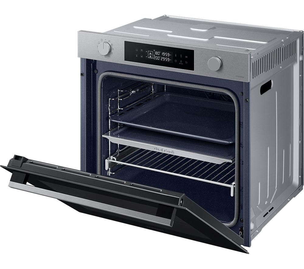 SAMSUNG Series 4 Dual Cook Flex NV7B4430ZAS/U4 Electric Pyrolytic Smart Oven - Stainless Steel image number 5 of 12