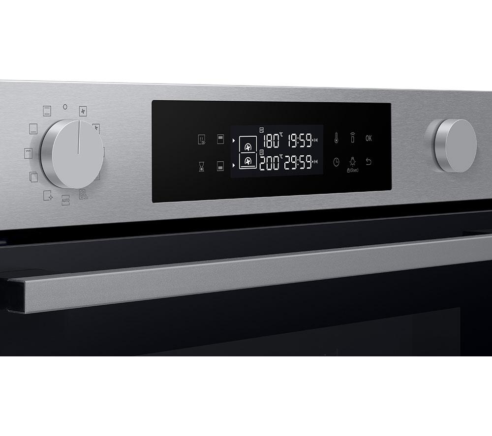SAMSUNG Series 4 Dual Cook Flex NV7B4430ZAS/U4 Electric Pyrolytic Smart Oven - Stainless Steel image number 6 of 12