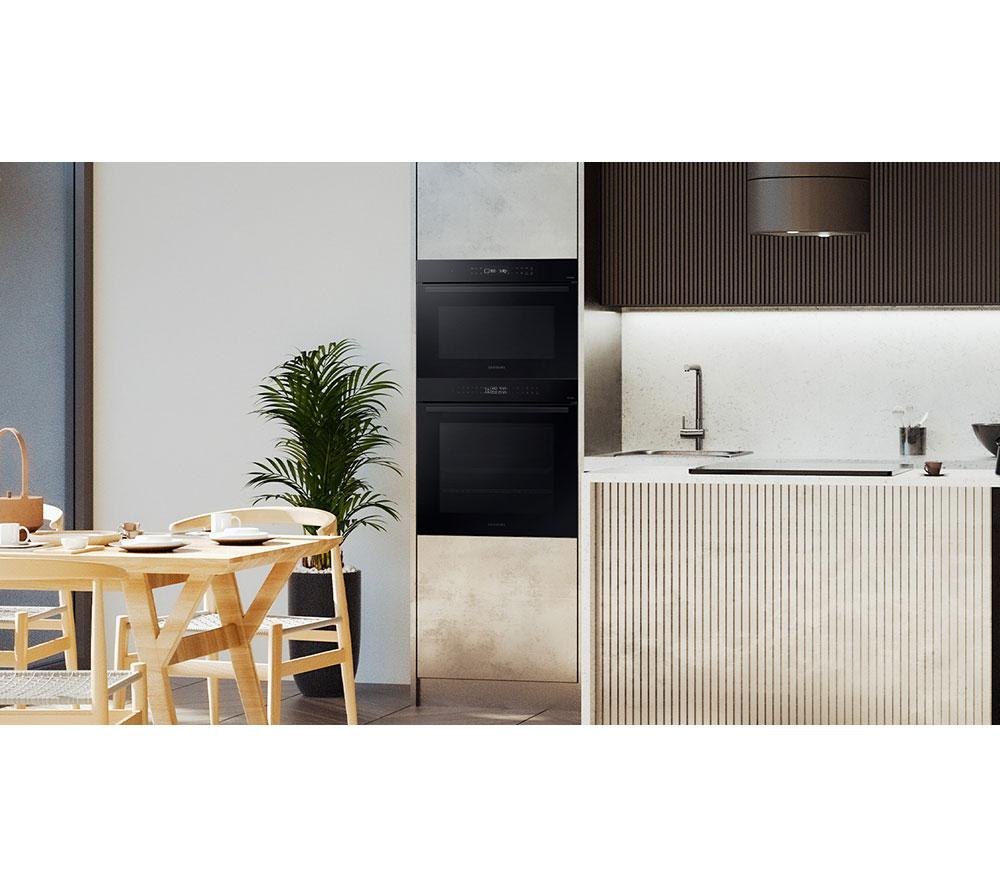 SAMSUNG Series 4 Dual Cook Flex NV7B4430ZAS/U4 Electric Pyrolytic Smart Oven - Stainless Steel image number 11 of 12