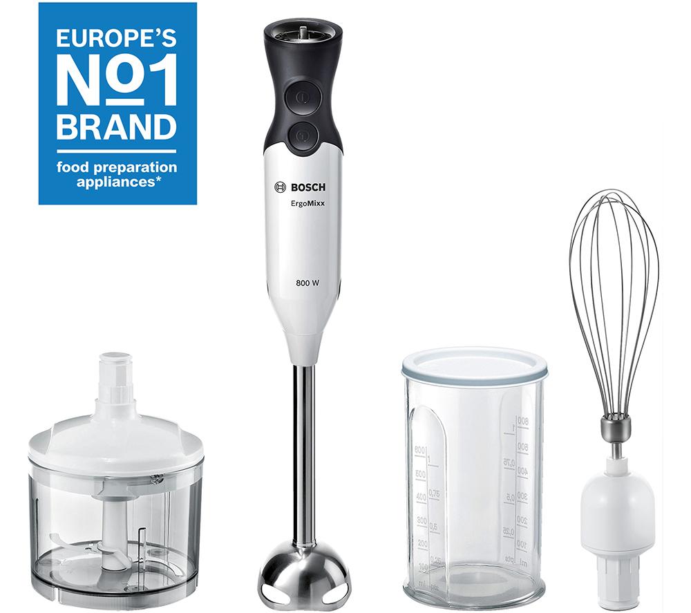 BOSCH ErgoMixx MS6CA4150G Hand Blender - White & Anthracite image number 12 of 12