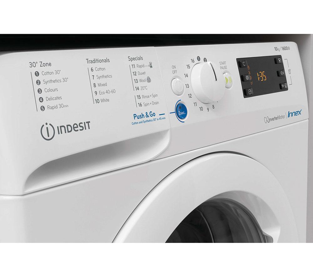 Lave-linge Indesit 10 kg BWEBE 101683X WK N